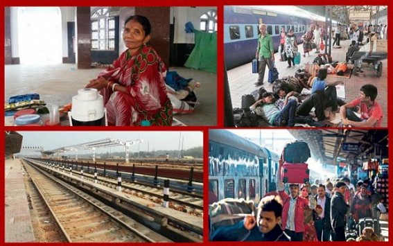 Tripura Railway platforms paved the way for peopleâ€™s livelihood, Centralâ€™s focus for railway workers urns them respect 